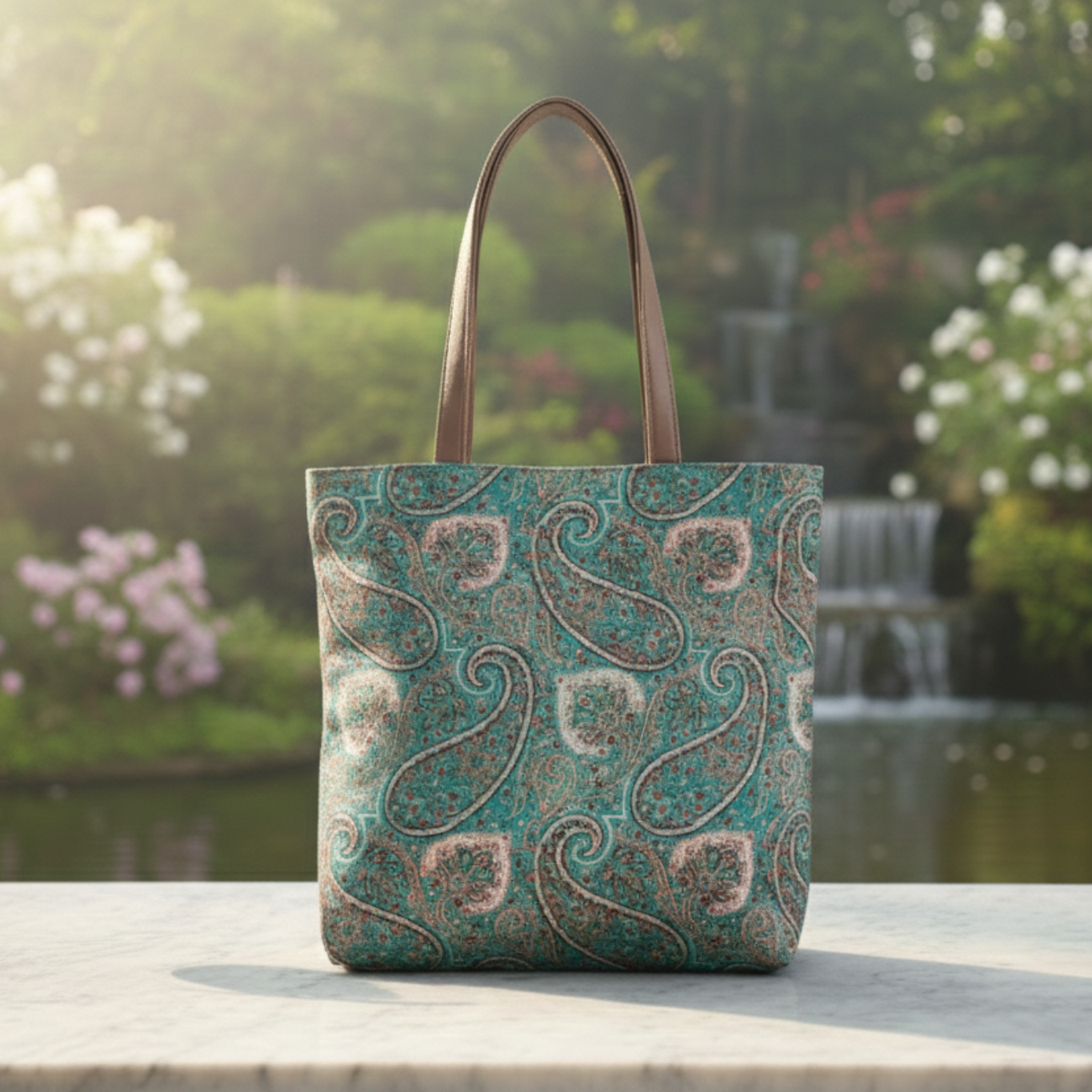 Serene Paisley Tote