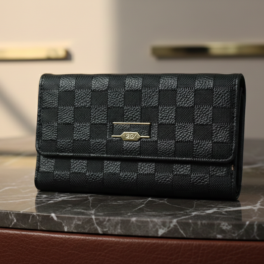 Elite Check Wallet