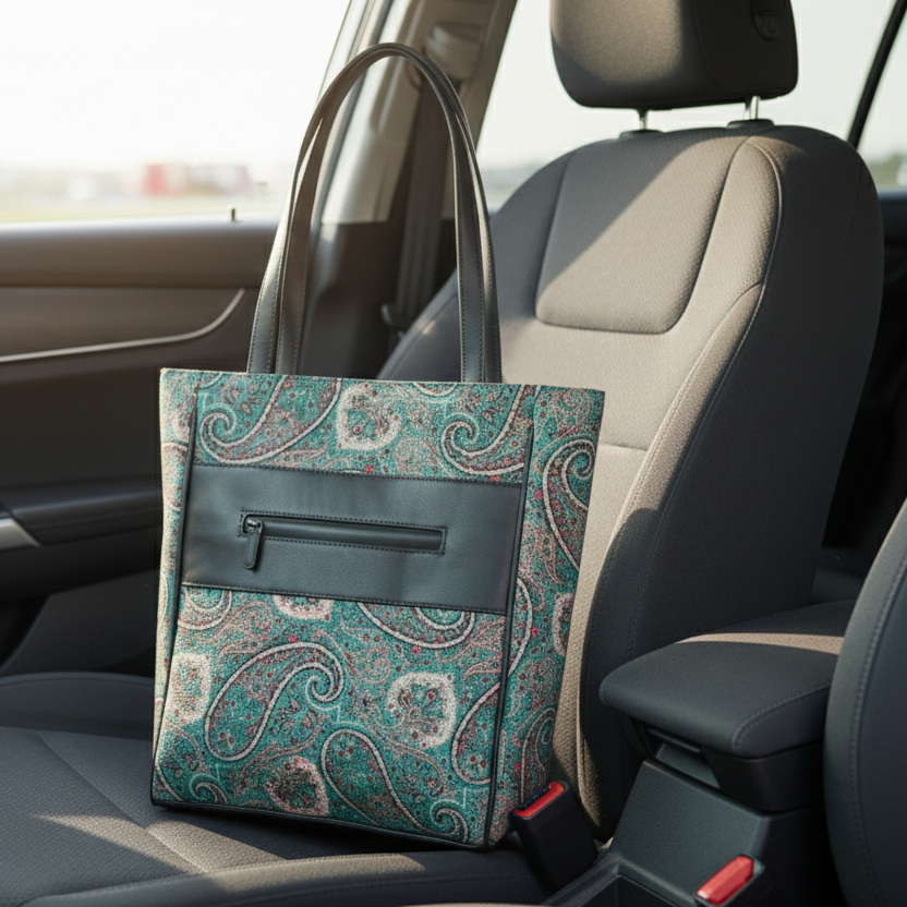Serene Paisley Tote